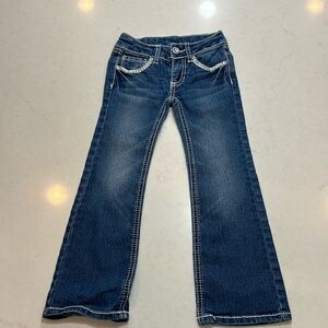 Faded glory girls jeans, size 4, never worn.